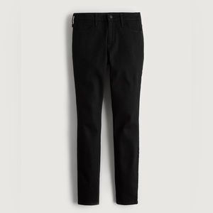 00R Black Super Skinny Mid Rise Jeans New